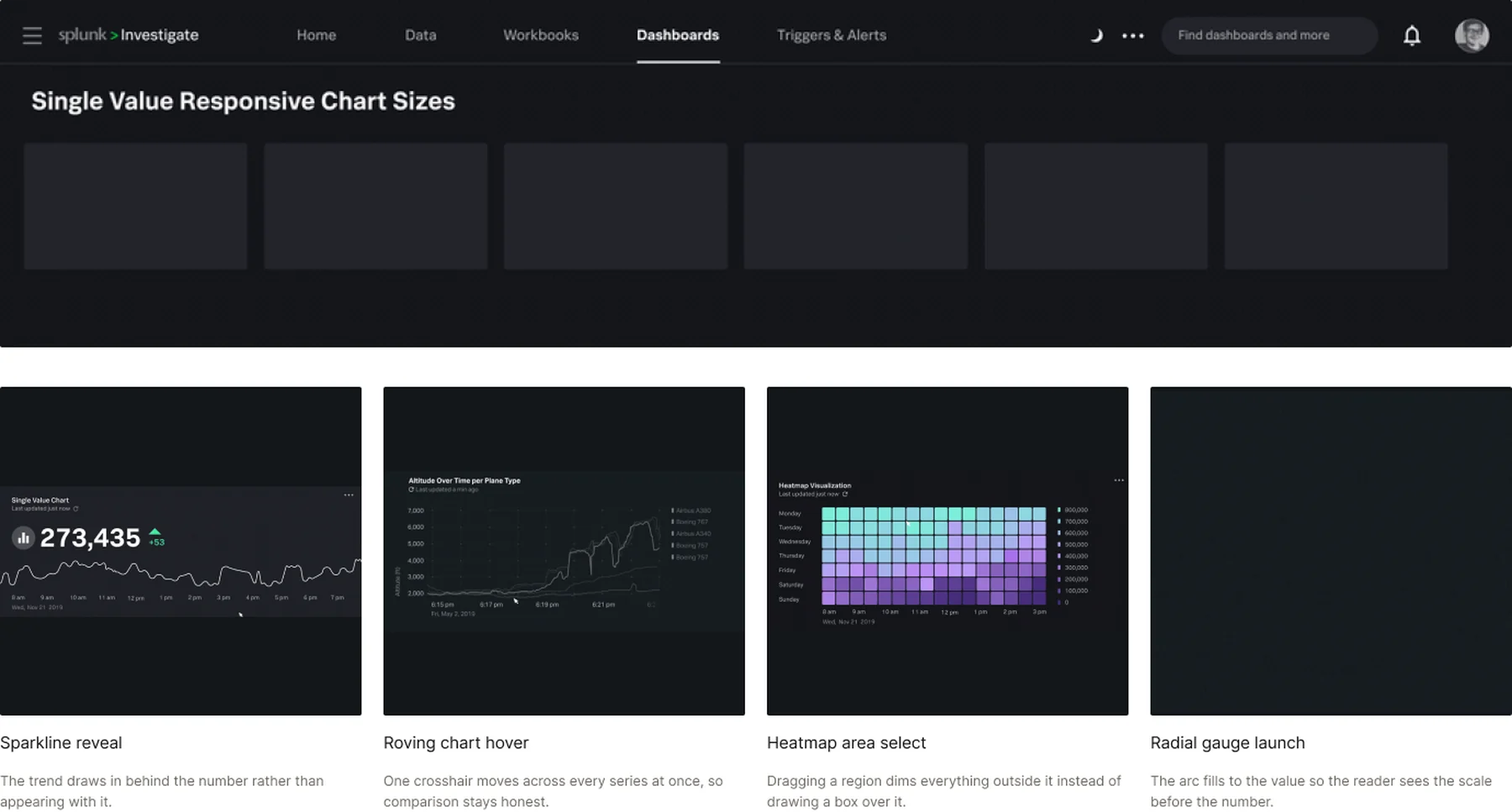Loading, hover, selection and launch behaviours from the system
